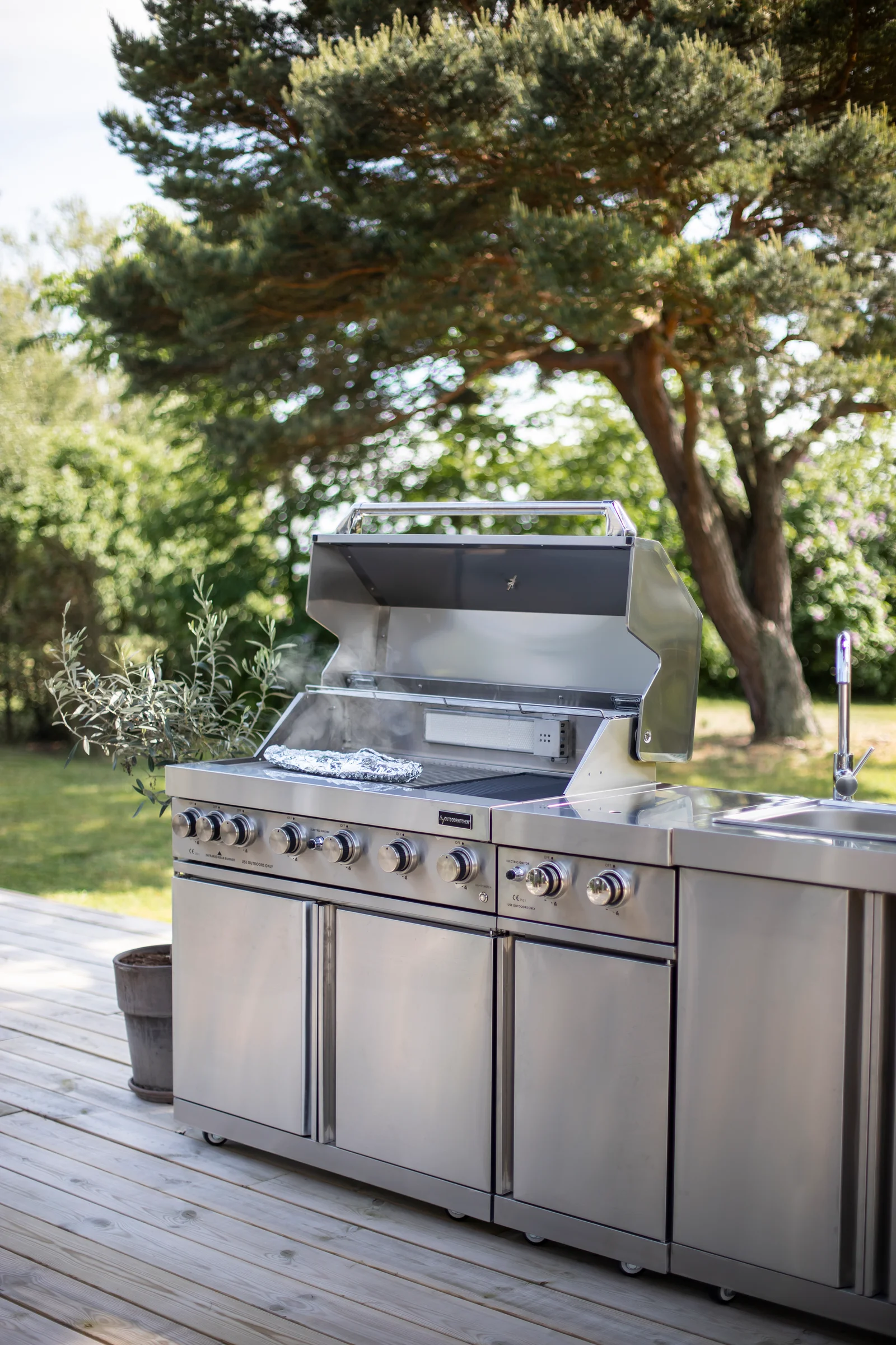 Myoutdoorkitchen Stainless Collection buitenkeuken